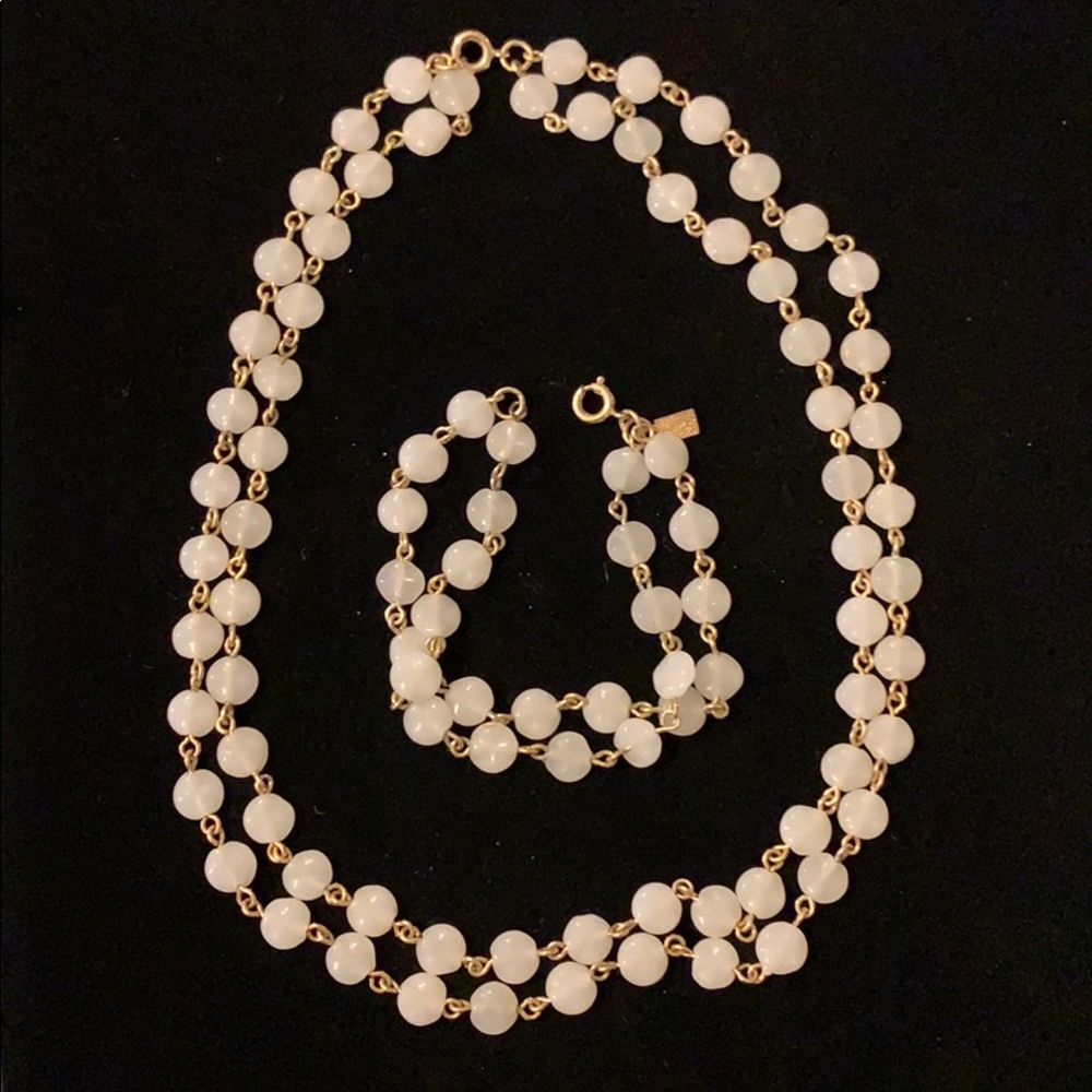 Vintage Emmons necklace and bracelet set
